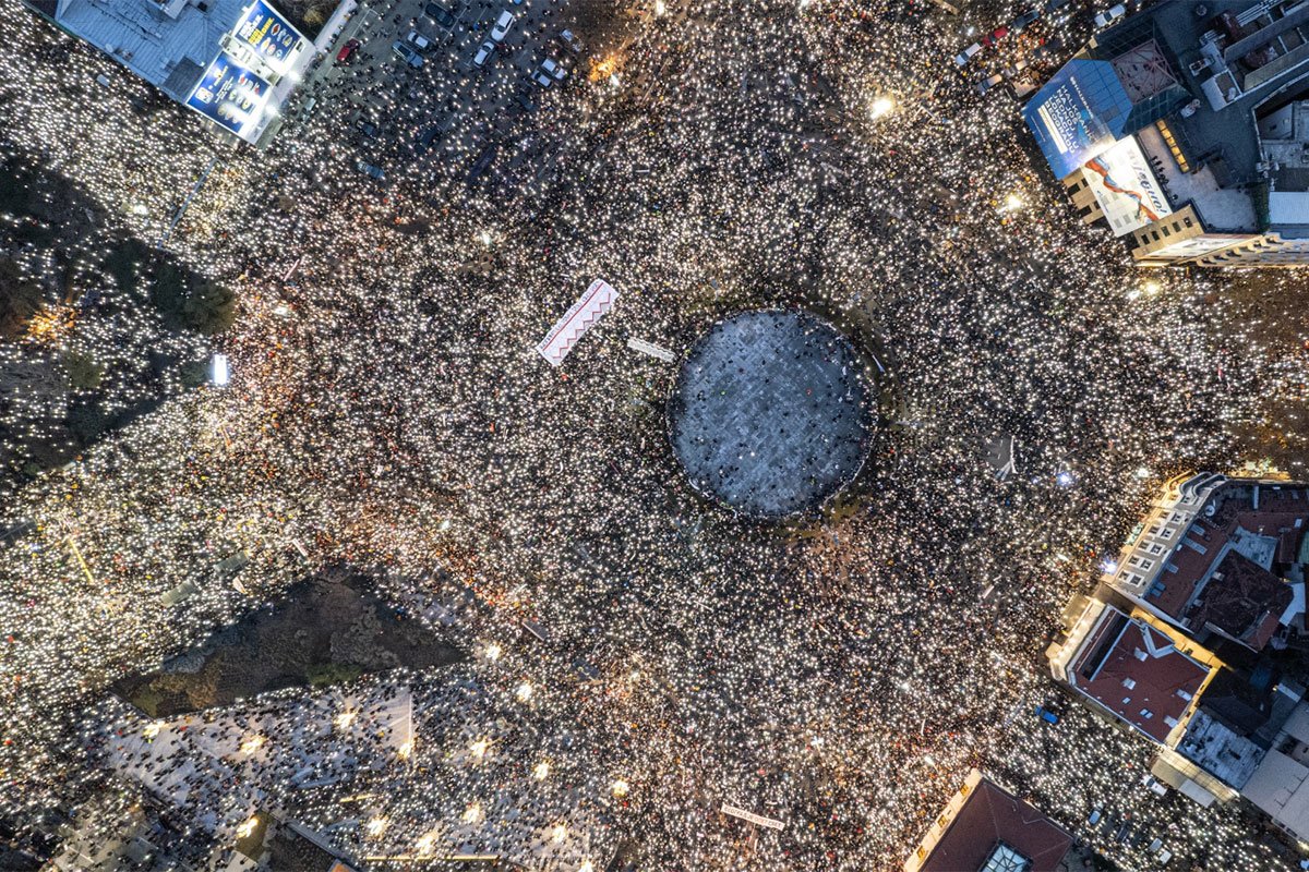 Veliki protest studenata u Beogradu kakav Srbija ne pamti (Foto) | Trebinje Danas