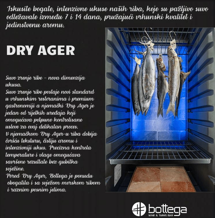 jedinstvenu aromu. DRY AGER Suvo zrenje ribe - nova dimenzija ukusa. Suvo zrenje ribe postaje novi standard u vrhunskim restoranima i premium gastronomiji a nemački Dry Ager je jedan od retkih ure (1)-min.png