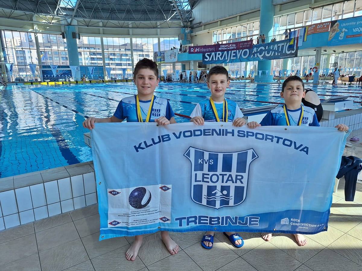 Plivači KVS Leotar - MPM Sarajevo Aquatics 2026.jpg