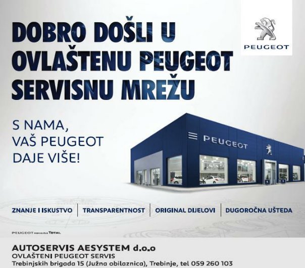 Peugeot servis Trebinje