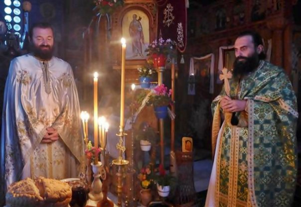arandjelovdan liturgija manastir tvrdos (2)