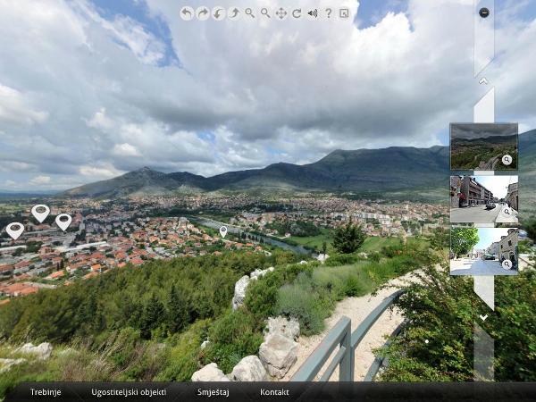 panorama grada Trebinja