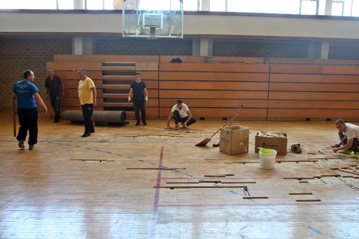 rekonstrukcija sportska dvorana milos mrdic