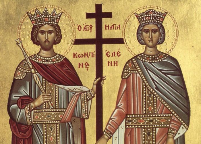 Sveti car Konstantin i carica Jelena